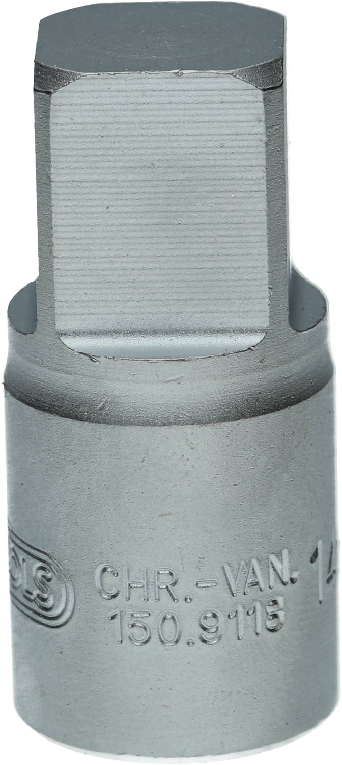 A silver socket wrench with 'CHR-VAN 150.9119' engraved on it.
