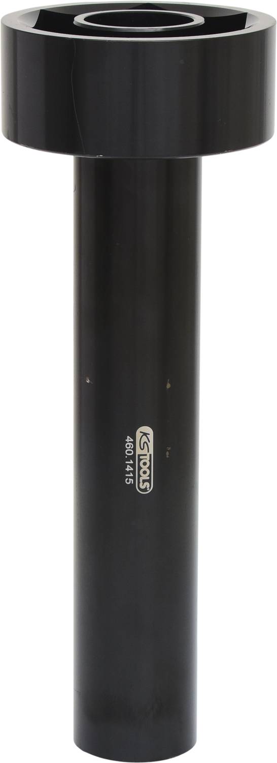A long, black metal cylinder with a wide head and the inscription 'KS Tools 400.1415' in the centre.