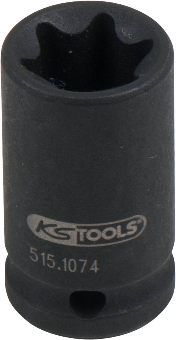 KS Tools 515.1074 515.1074 Star E profile Kraft bit   1/4" E 12   1/4" (6.3 mm)