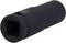 Black socket tool with a square opening, commonly used for screw work on vehicles or machinery.