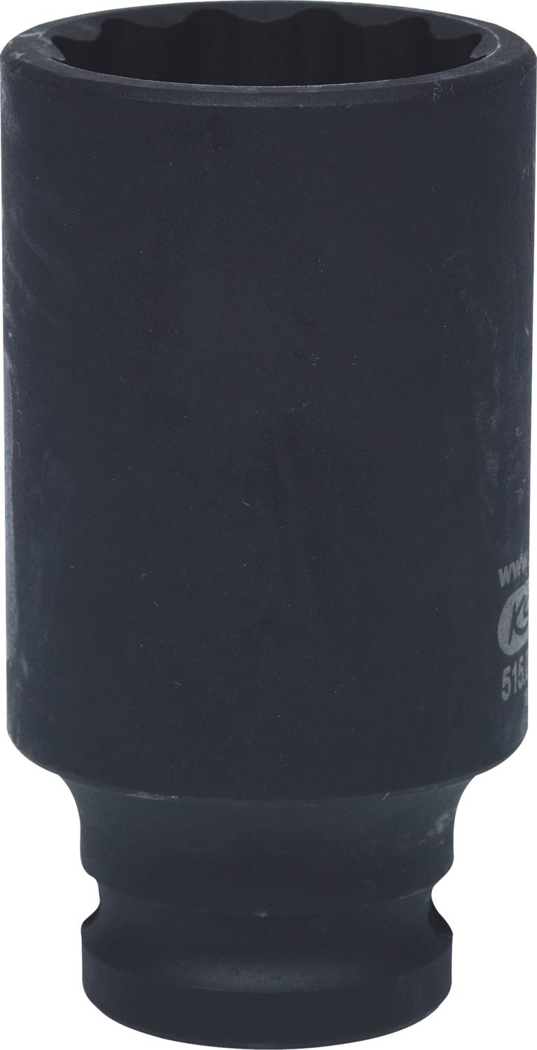 A black hexagonal socket spanner, used for tightening or loosening nuts and bolts.