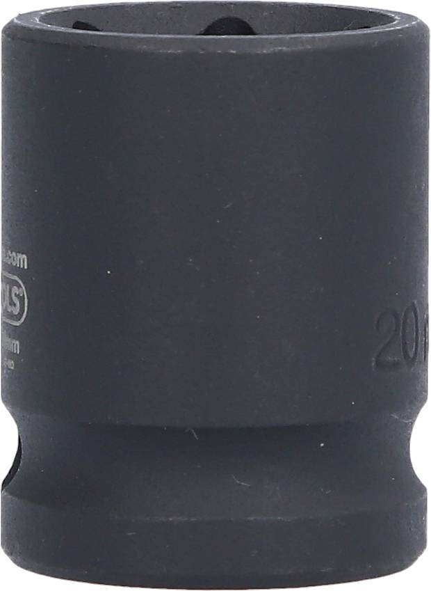 A black hexagonal socket, used for screw work with a spanner or ratchet.