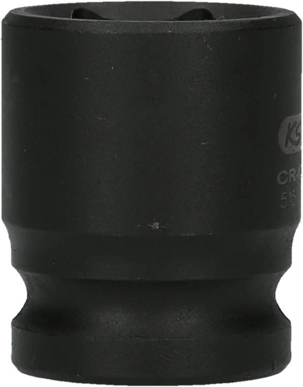 A black fixing nut with a rounded shape, used for mechanical work.