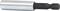Cylindrical magnet with a black hexagonal shaft, commonly used in drills and screwdrivers.