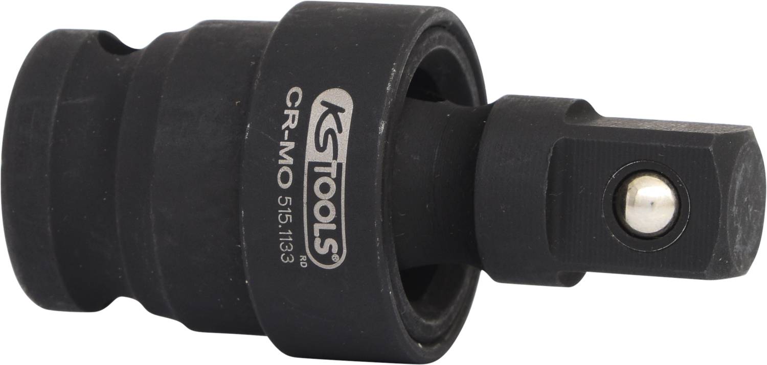 'Tool Set CR-MO 515.1133, manufactured by KS Tools, made of black metal, with hexagonal shape and smooth surface.'