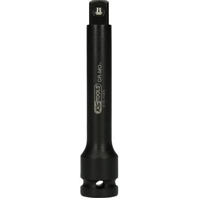 Metal extension tool from KS Tools, black, with ball joint and embossed labelling. Tool accessory, approximately 135 mm long.