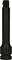 A black, cylindrical tool component, possibly an extension piece or adapter, against a white background.