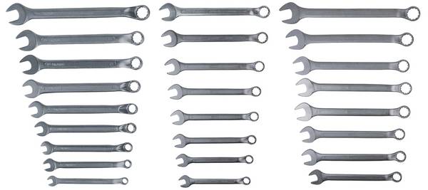 KS Tools 517.0099 Crowfoot wrench set Spanner size (metric) 6 - 32 mm