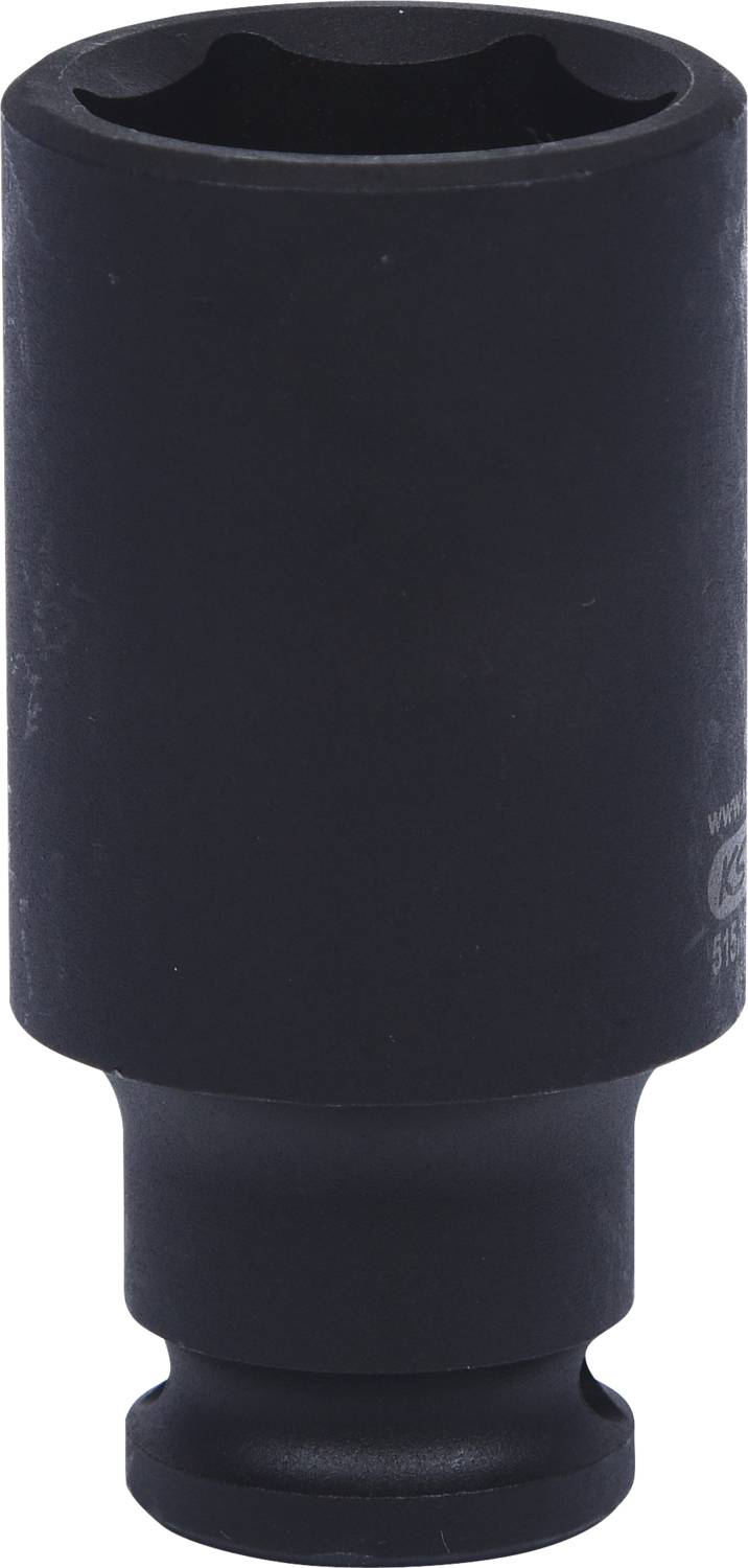 A black set screw, used for mechanical applications, against a white background.