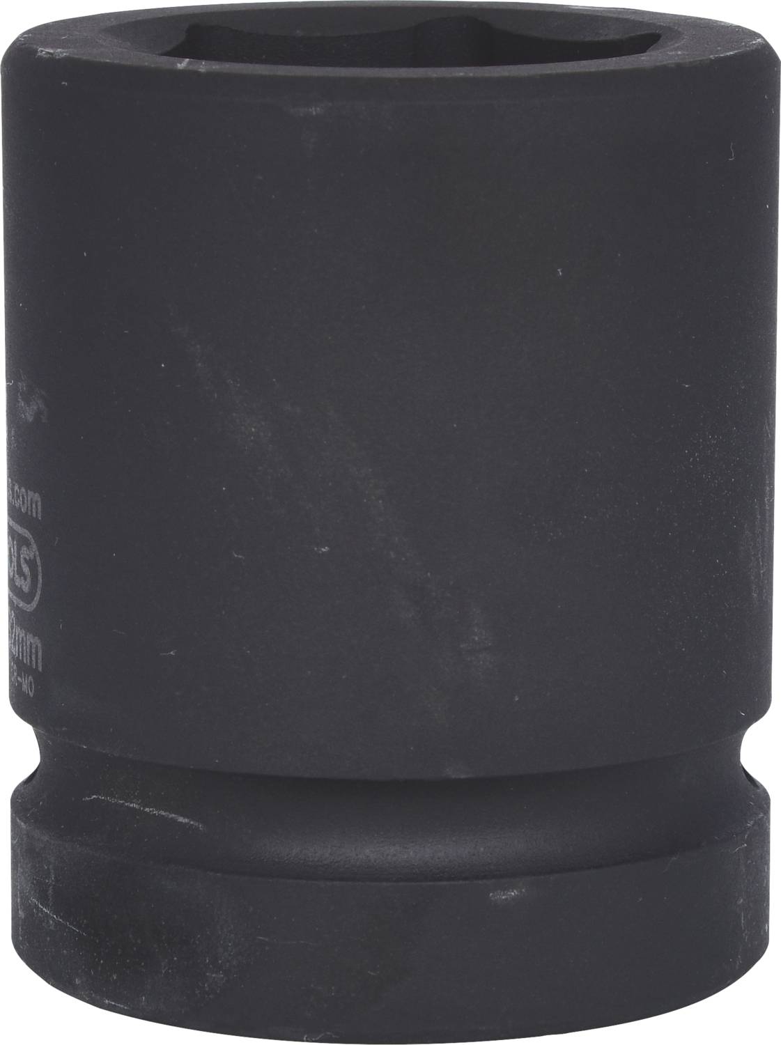 A black, cylindrical socket element, typically used for mechanical applications.