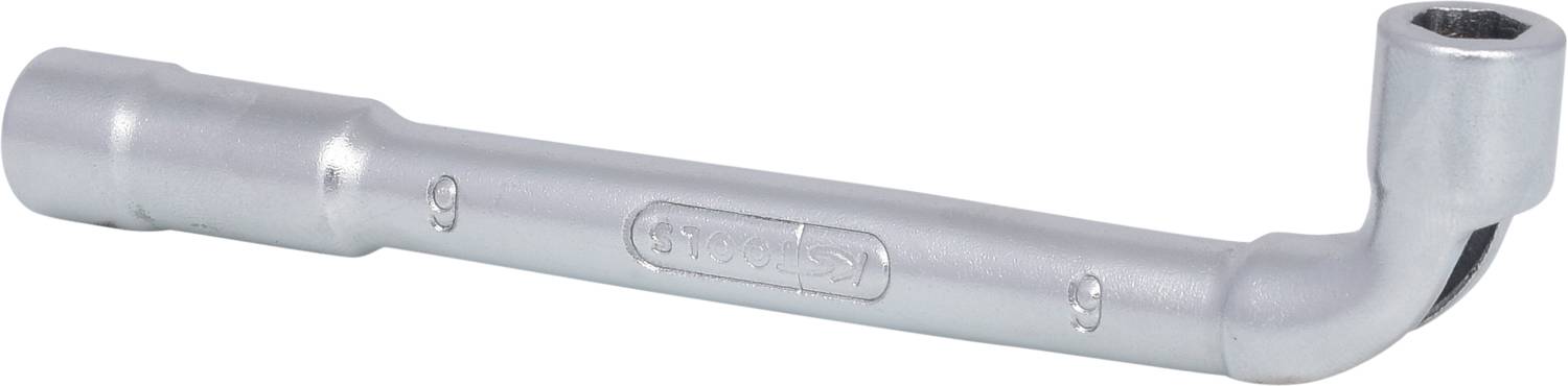 A silver allen key with a six-sided socket, suitable for mechanical work on vehicles and machinery.