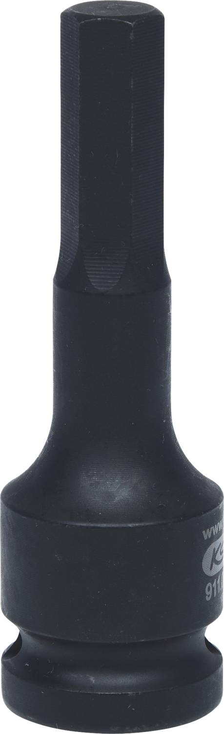 A black hexagonal-headed spanner, commonly used for loosening bolts in various mechanical applications.