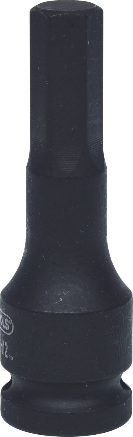 Black hexagonal socket bolt with a long shaft, suitable for loosening and tightening screws or nuts.