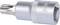Silver set screw with Torx profile and knurled central section for improved grip. Brand logo engraved on the side.