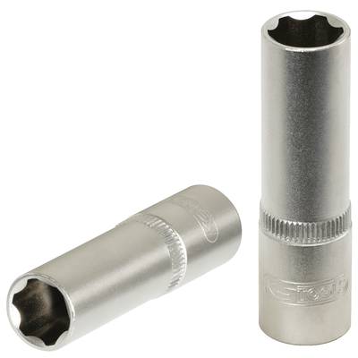 Two silver studs, each round and knurled, lie side by side.