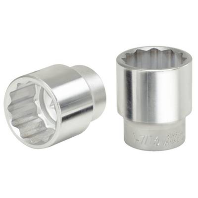 Two metal hexagonal keys, one showing the internal profile, the other positioned sideways, on a white background.
