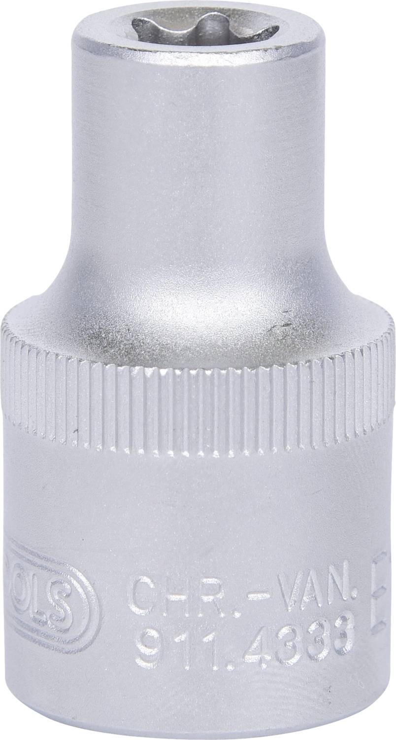 A silver hexagonal socket nut, suitable for bolts and nuts.