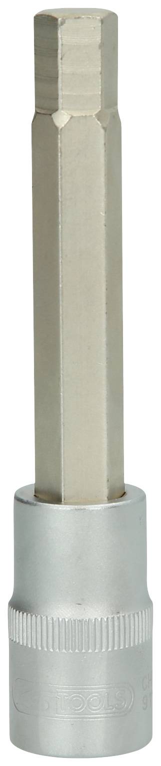 A silver socket spanner with a long, hexagonal head. Suitable for mechanical repairs and vehicle work.