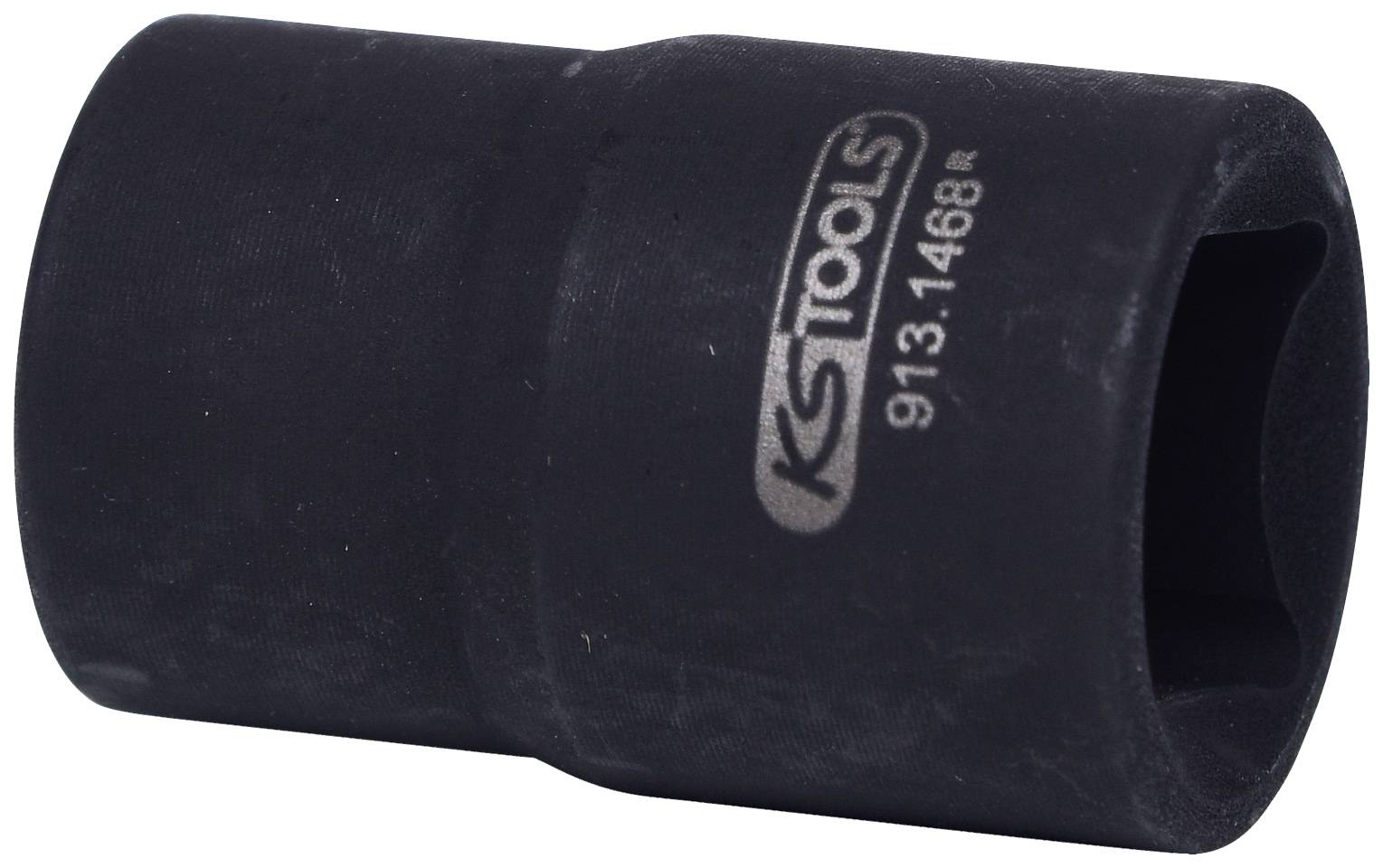 A black socket wrench by KS Tools, model number 913.1468.