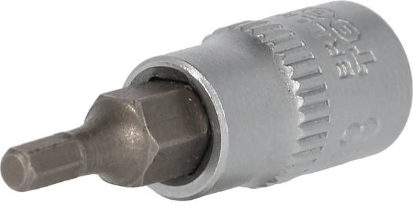 Brilliant Tools BT020820 BT020820 Allen Socket bit 3 mm 1/4" 3 mm 1/4" (6.3 mm)