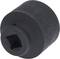 Black, cylindrical metal attachment with the inscription '36 mm GR-MO'. Used for tool or machine applications.