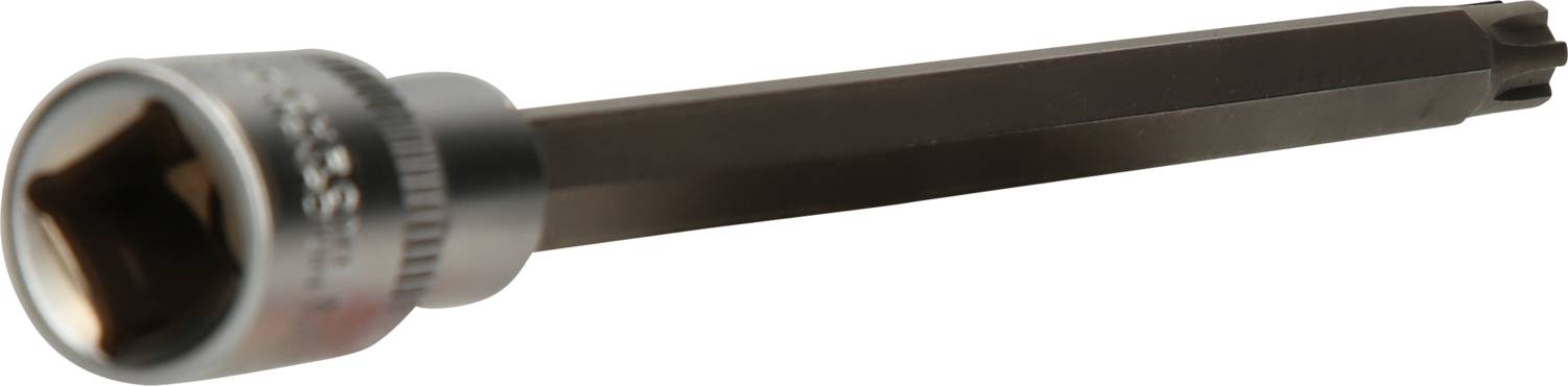 'Long Torx screwdriver bit with hexagonal shank, suitable for precise work in hard-to-reach areas.'