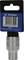 'Silver hexagonal screwdriver bit with blue packaging, product number BT022801, and barcode on paper label.'