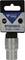 Socket 'Brilliant Tools' BT022803, Size 38 mm / 12 mm, with 1/2" drive, hexagonal shape, on a product packaging.