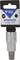 Hexagon socket insert 'Brilliant Tools', 55 mm long, M12 size, suitable for use with a 1/2-inch drive ratchet.