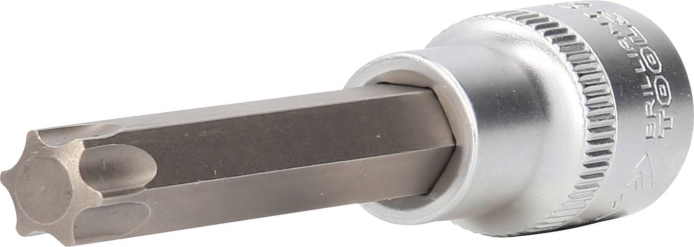 A silver screw cap with a star-shaped head lies sideways.