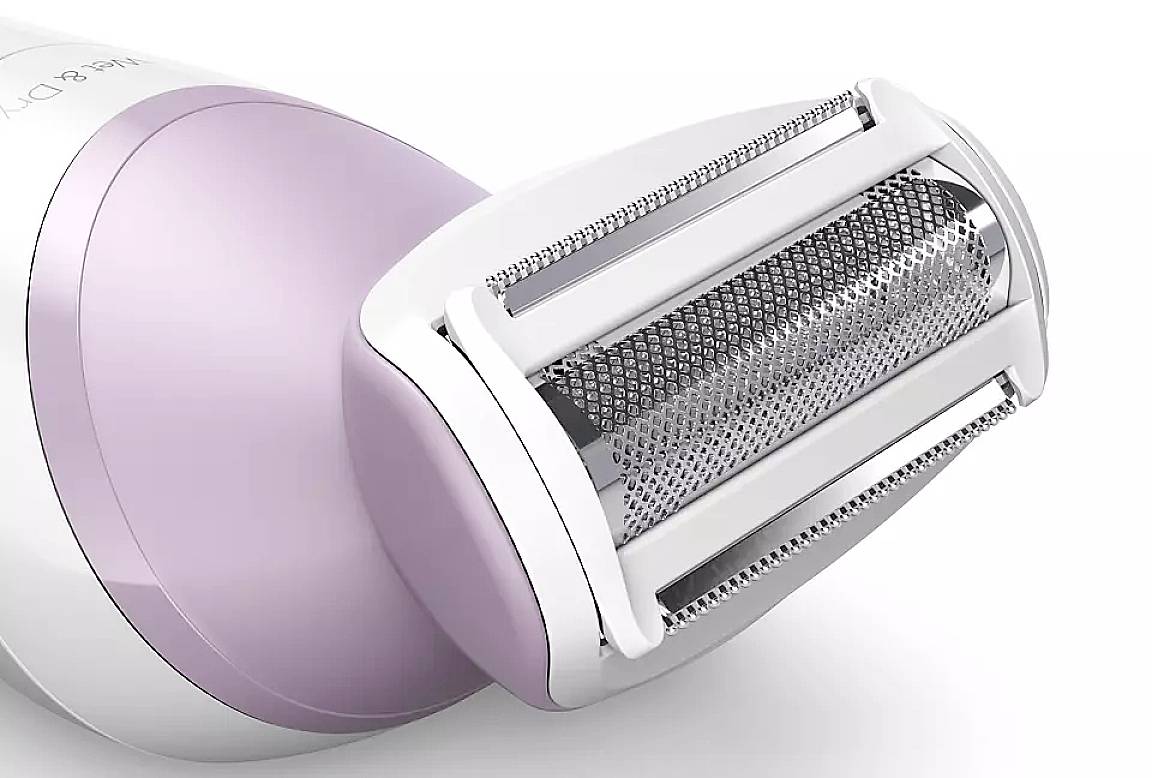 Philips Lady Shaver Series 6000 Lady shaver White, Purple