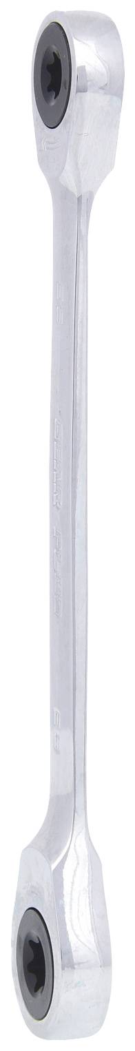 Metal connection nut with a curved central section, polished surface, suitable for mechanical applications.