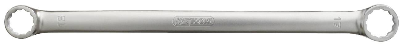 A silver double-ended spanner with sizes 10 and 11, suitable for tightening or loosening nuts and bolts.