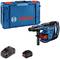 Bosch Cordless Hammer Drill Set with Case, Charger and Battery. Ideal for powerful drilling work.