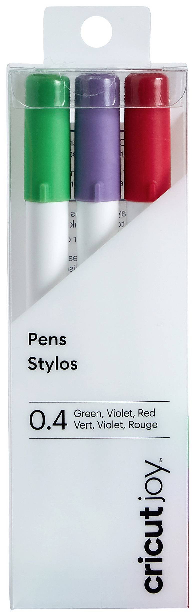 Image of Cricut Joy™ 0,4 mm, 3er Pen set Red, Green, Violet