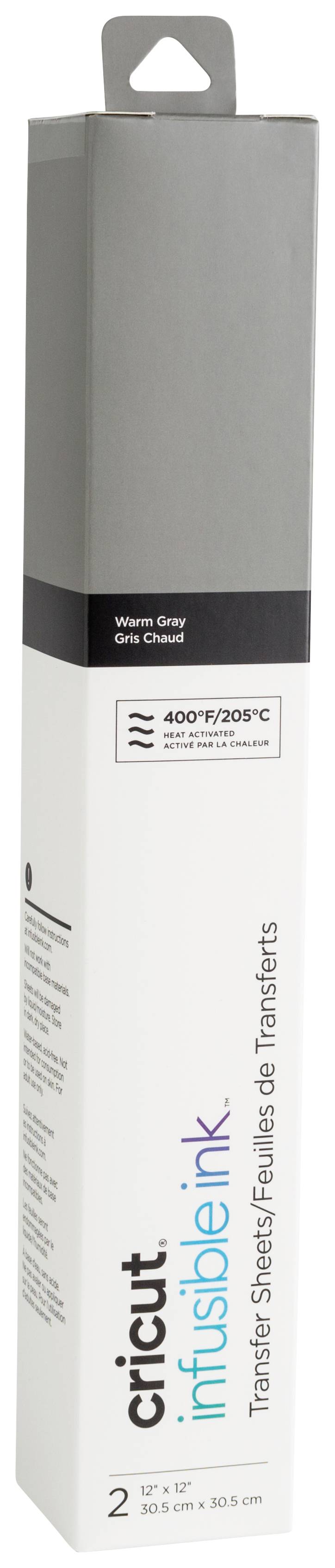 Image of Cricut Infusible Ink Transfer Sheets 2er Film Grey