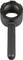 A black, cylindrical tool with a long handle, presumably a socket wrench attachment.