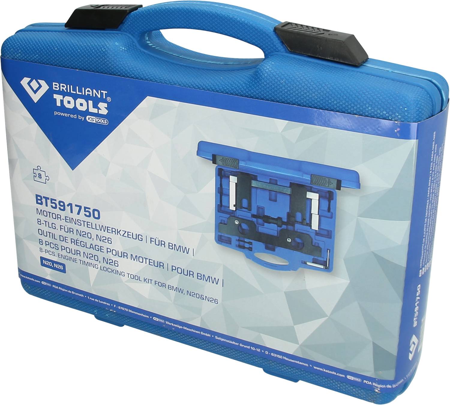 'Brilliant Tools Engine Setting Tool Kit for BMW, 8-piece.'
