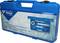 Blue tool case by Brilliant Tools; contains engine timing tool set for Land Rover, BMW, Opel; Model BT593350.