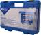 Blue tool case with inscription 'ENGINE ADJUSTMENT TOOL FOR MERCEDES'. Contains 22-piece motor adjustment tools.