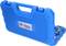 Blue tool case with carry handle and 'Brilliant Tools' logo. Contains internal compartment for tools.