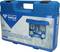 Blue tool case with the inscription 'Brilliant Tools'. Contains an 8-piece engine timing tool set for Volvo.