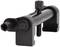 A black metal tool with two screws and a lever arm, used for removing fastenings or bolts.