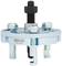 A puller tool with four hooks and a central screw; used for removing bearings or gears. Brand name: KS Tools.