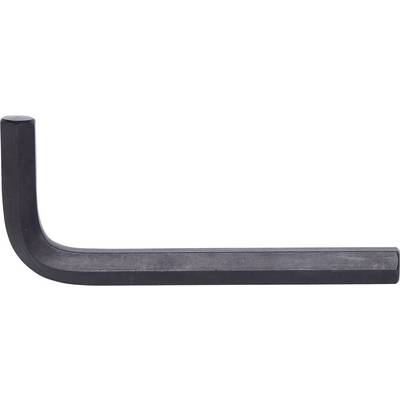A black L-shaped Allen key, a typical tool for tightening screws with a hexagonal socket head.