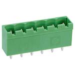 CamdenBoss CTB9300/6A 6 Way 12A Pluggable Top Entry Header Closed 5mm Pitch