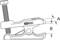 The illustration shows a ball joint puller from KS Tools with two marked distances A and B.