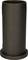 A black, cylindrical metal tube in portrait orientation. It appears to be a technical component without any visible decorative elements.