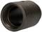Cylindrical metal component with internal threading and a smooth outer surface.