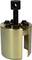 A cylindrical tool with a screw and locking screws, often used for assembly or disassembly applications in engineering.